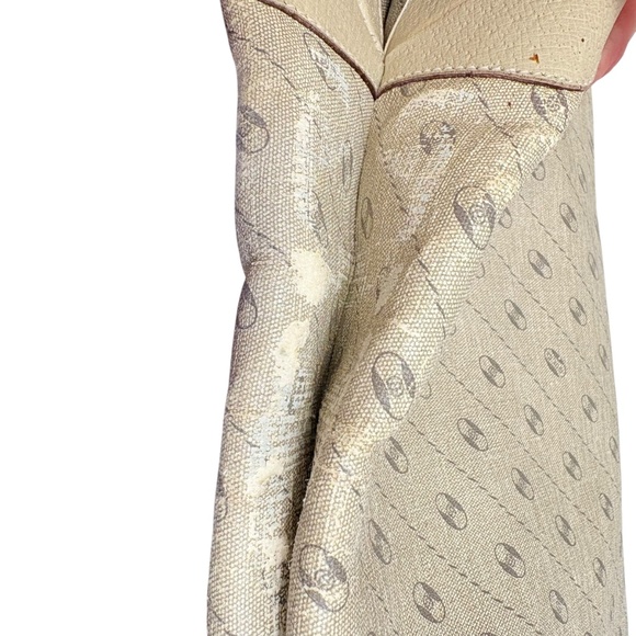 Gucci authentic vintage monogram clutch bag canvas leather - Picture 9 of 14